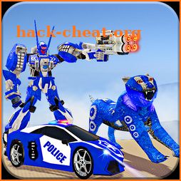 US Police Robot War Tiger Robot Transform Games icon