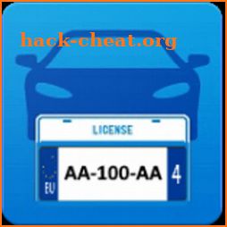 USA Auto Car Plate icon