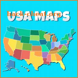 USA Maps Kids Geography Games icon