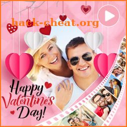 Valentine Day Video Maker icon