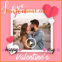 Valentine Day Video Maker 2022 icon