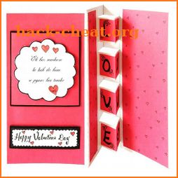 Valentine Greeting card Maker icon