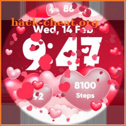 Valentine Love - Watch Face icon