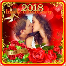 Valentine Photo Frame 2018 icon