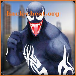 venom superhero ninja Fighting Battle icon