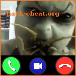 Video call from scary girl (prank) icon