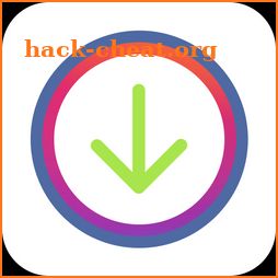 Video downloader for facebook and instagram icon