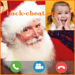 Videollamada papa noel ESPAÑOL broma icon