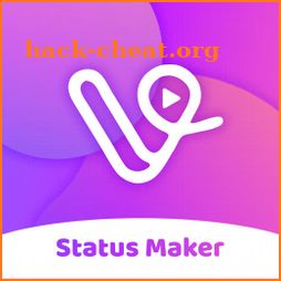 Vido : Lyrical & Particle.ly Video Status Maker icon