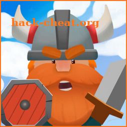 Viking Life: Wild north, idle tycoon games adcap icon