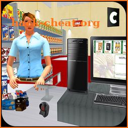 Virtual Cashier Superstore Family 3D icon