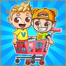 Vlad & Niki Supermarket game for Kids icon