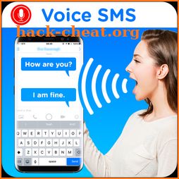 Voice Message Sender: write sms by voice icon