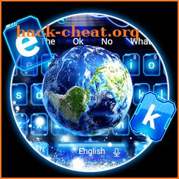 VR Earth Planet Keyboard icon