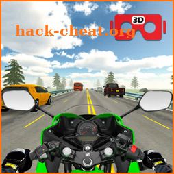 VR Highway Traffic Bike Racer icon