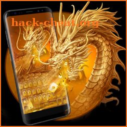 War gold dragon keyboard theme icon