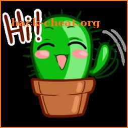 WAStickerApps: Cute Cactus Stickers icon