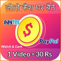 watch video and make money - play quiz and game icon