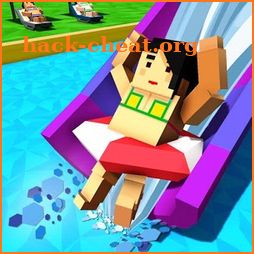 Water Park Craft: Waterslide Uphill Rush Adventure icon