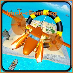 Water Surfing Plane Stunts icon