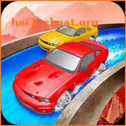 Waterpark Car Racing icon