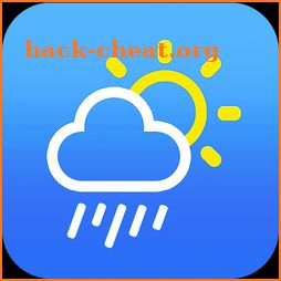 Weather app & precipitation forecast icon