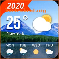 Weather forecast & weather alerts & forecast radar icon