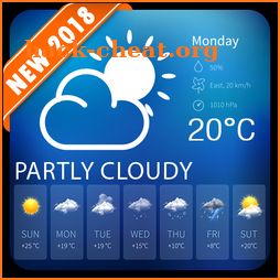 Weather Forecast Clock Pro - New 2018 icon