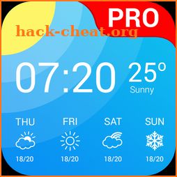 Weather Radar & Forecast Pro icon