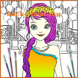 Wedding Model Color Me icon