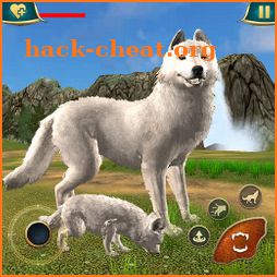 Wild Wolf Simulator 3D Games icon