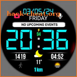 WIN BIG LCD Digital Watch Face icon