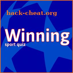 Winning sport quiz icon