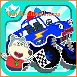 Wolfoo Monster Truck Police icon