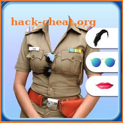 Women Police Photo Suit :Women Police Photo Editor icon