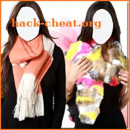 Women Winter Scarfs Photo Suit icon