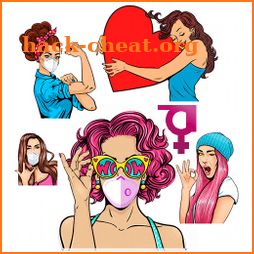 🌺Women's stickers for whatsapp WAStickerapps🌺 icon