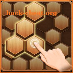 Wood Block Hexagon icon