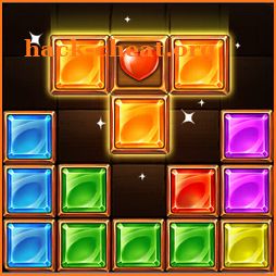 Wood block puzzle - Jewel blast icon