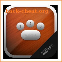 WOOD Theme for exDialer icon