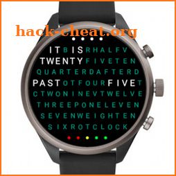 Word Clock Watch Face icon