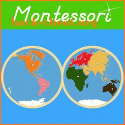 World Continents & Oceans - Montessori Geography icon