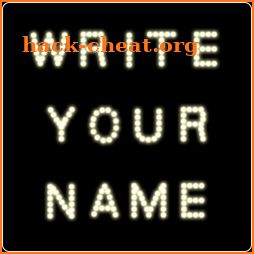 Write your name icon