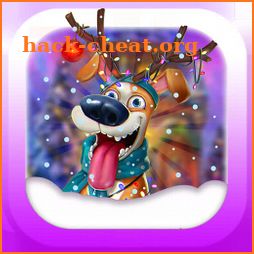 Xmas Greeting Dog Escape - A2Z icon