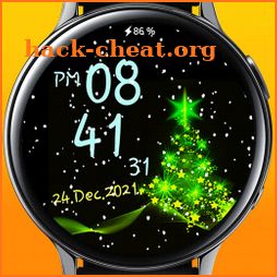 Xmas snow Animated watch face icon