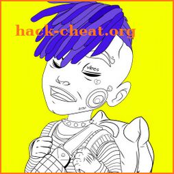 XXXTentacion Coloring Book icon