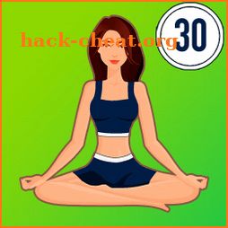 Yoga for weight loss - Lose weight in 30 days plan icon