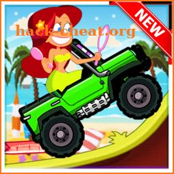 Zig Sharko Hill Climb Race free game icon