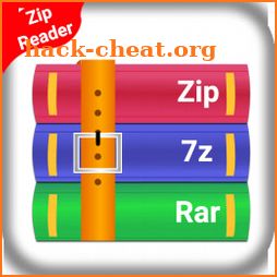 Zip File Reader - Fast Zip & Unzip Files Manager icon