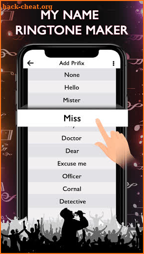 अपने नाम की रिंगटोन बनाए - Name Ringtone Maker screenshot